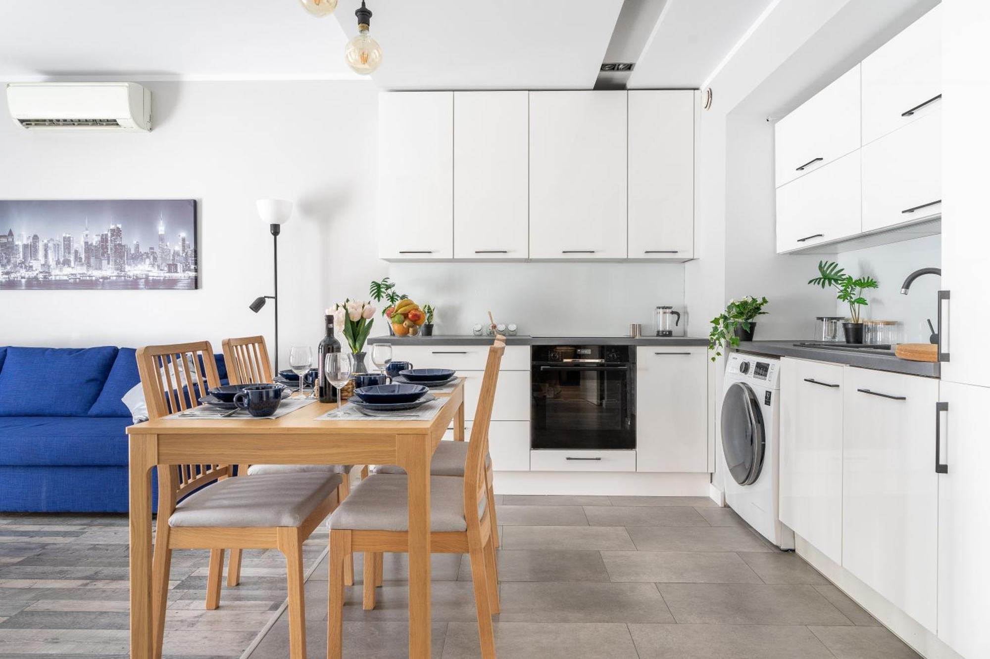 Angel Mint Apartment - Free Parking - Balcony クラクフ エクステリア 写真