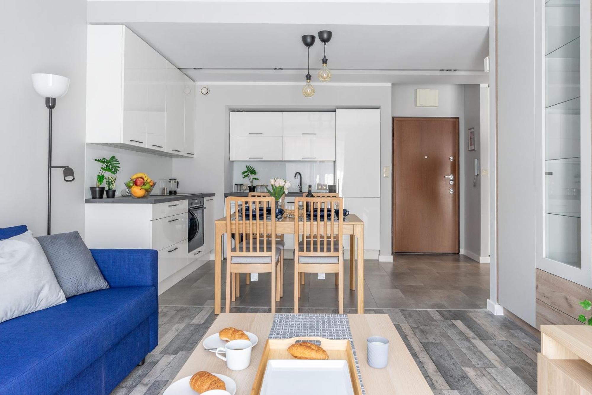 Angel Mint Apartment - Free Parking - Balcony クラクフ エクステリア 写真