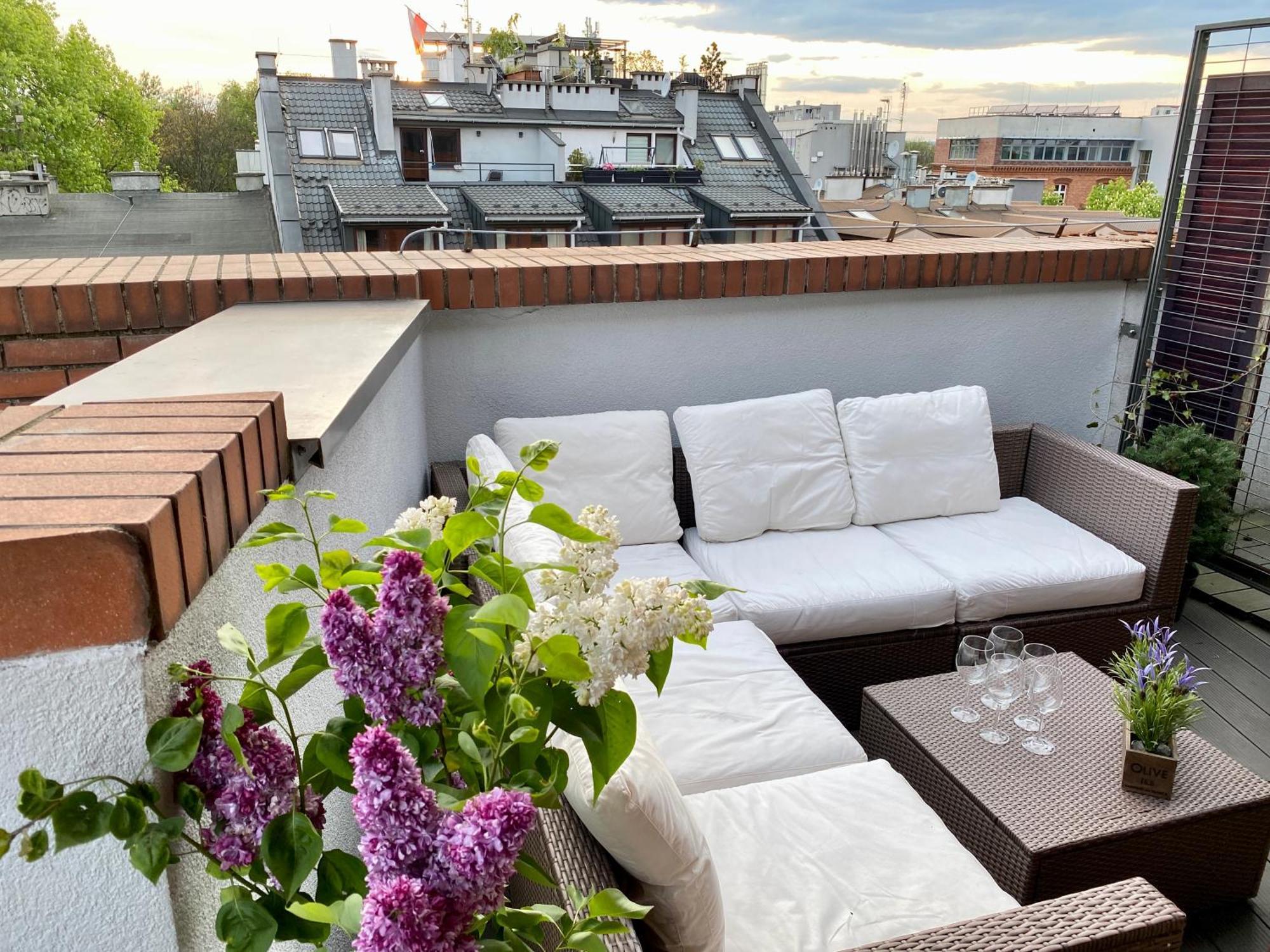 Angel Mint Apartment - Free Parking - Balcony クラクフ エクステリア 写真