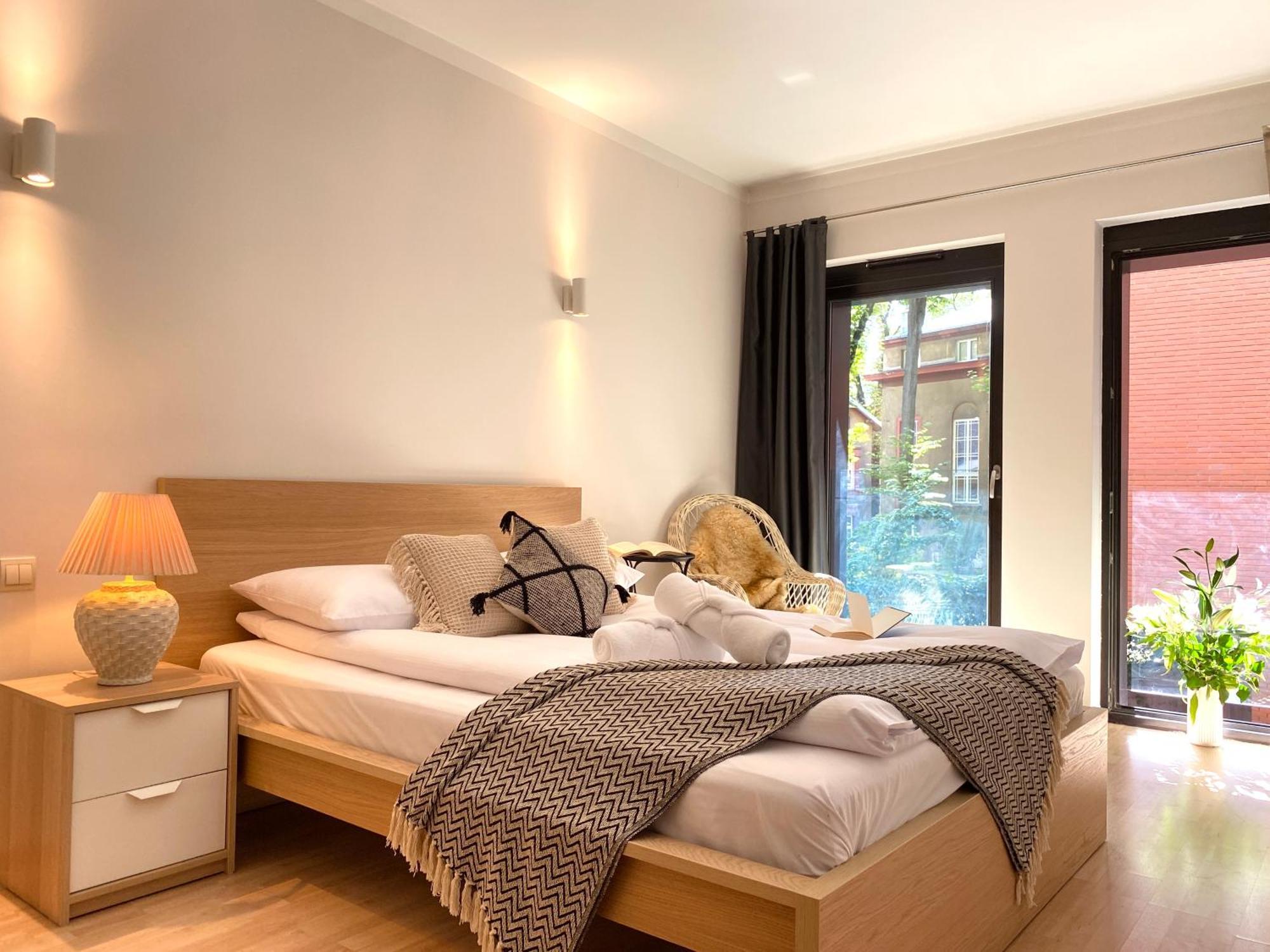 Angel Mint Apartment - Free Parking - Balcony クラクフ 部屋 写真