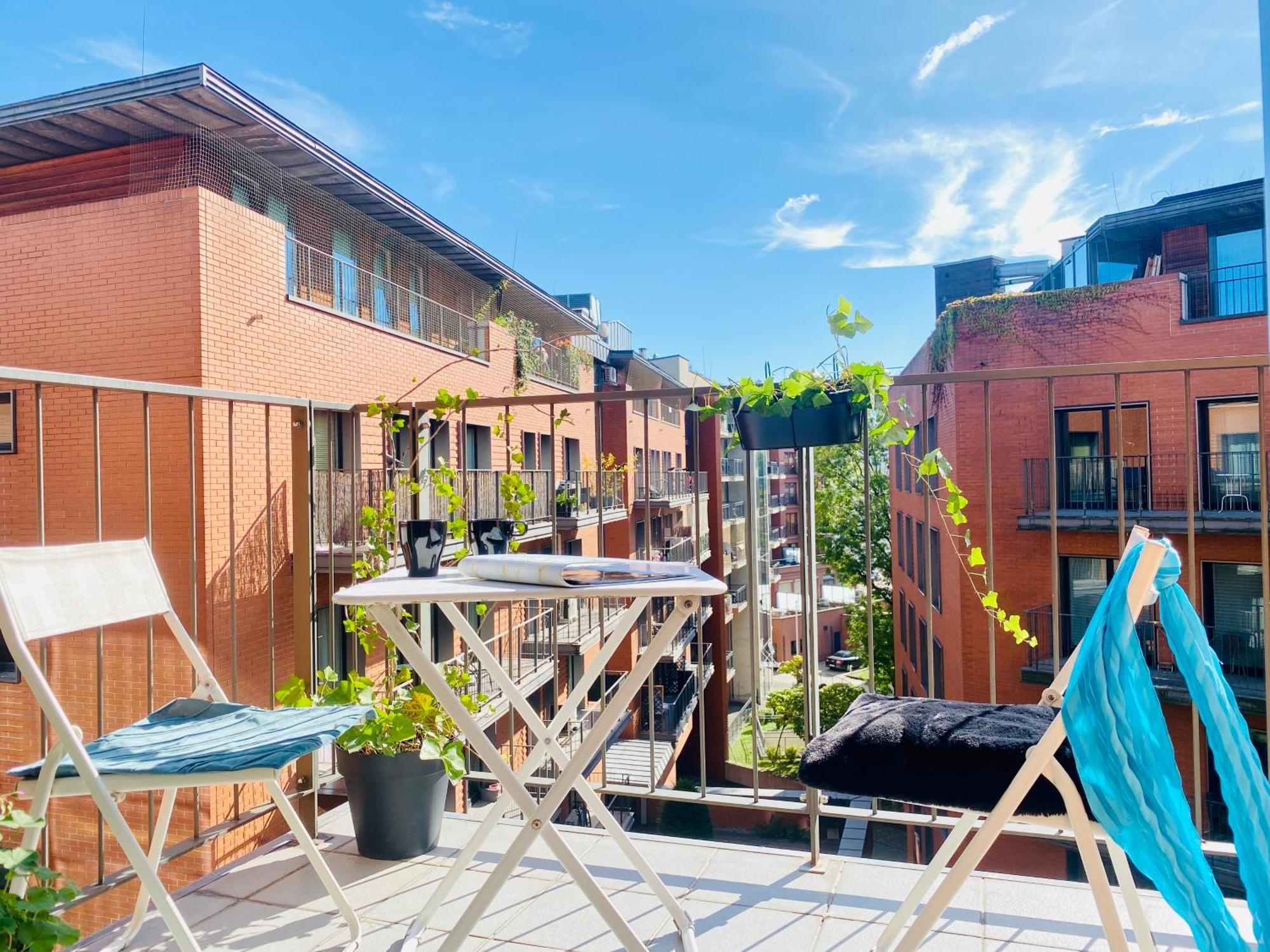 Angel Mint Apartment - Free Parking - Balcony クラクフ エクステリア 写真